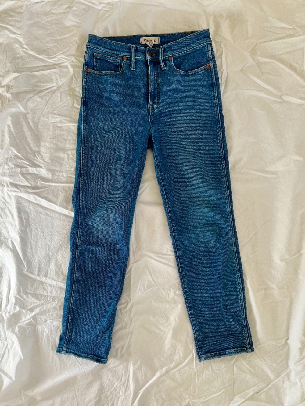 Madewell Stovepipe Jeans Size 27 Medium Wash Slim Straight